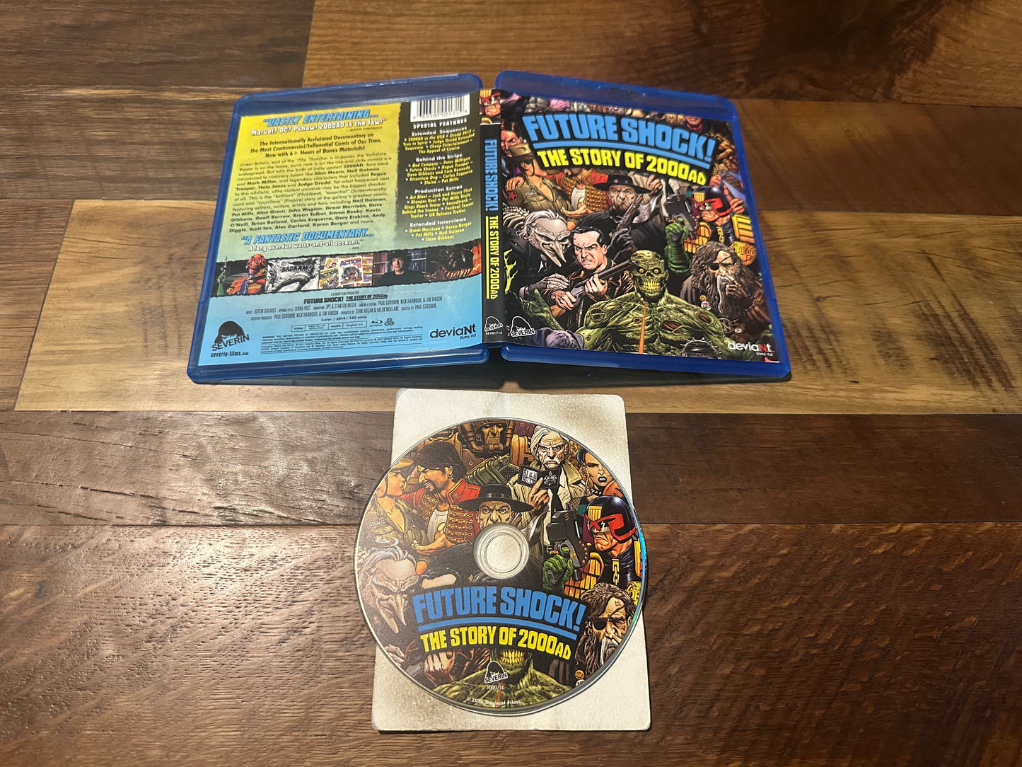 Future Shock! The Story of 2000AD (Blu Ray, Severin Films)