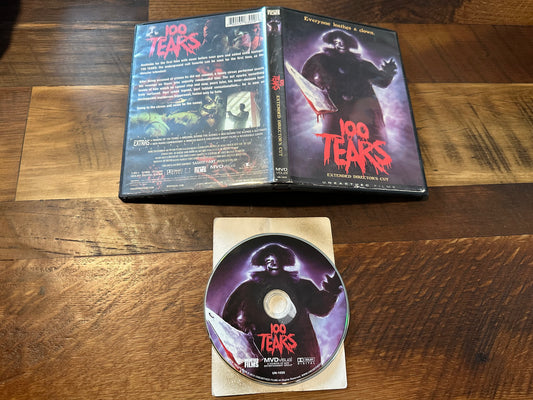 100 Tears DVD-Unearthed Films-Extended Director’s Cut-Clown Horror