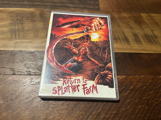 Return To Splatter Farm DVD-Wild Eye Releasing-Obscure Horror-NEW-