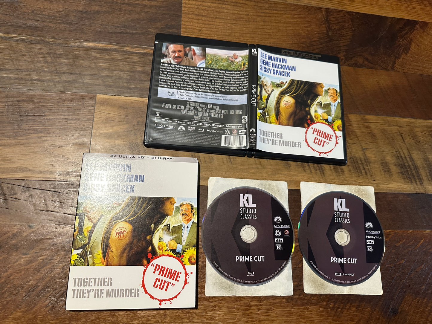 Prime Cut (4K Ultra HD, Kino Lorber, Sissy Spacek 70’s Classic, Slipcover)