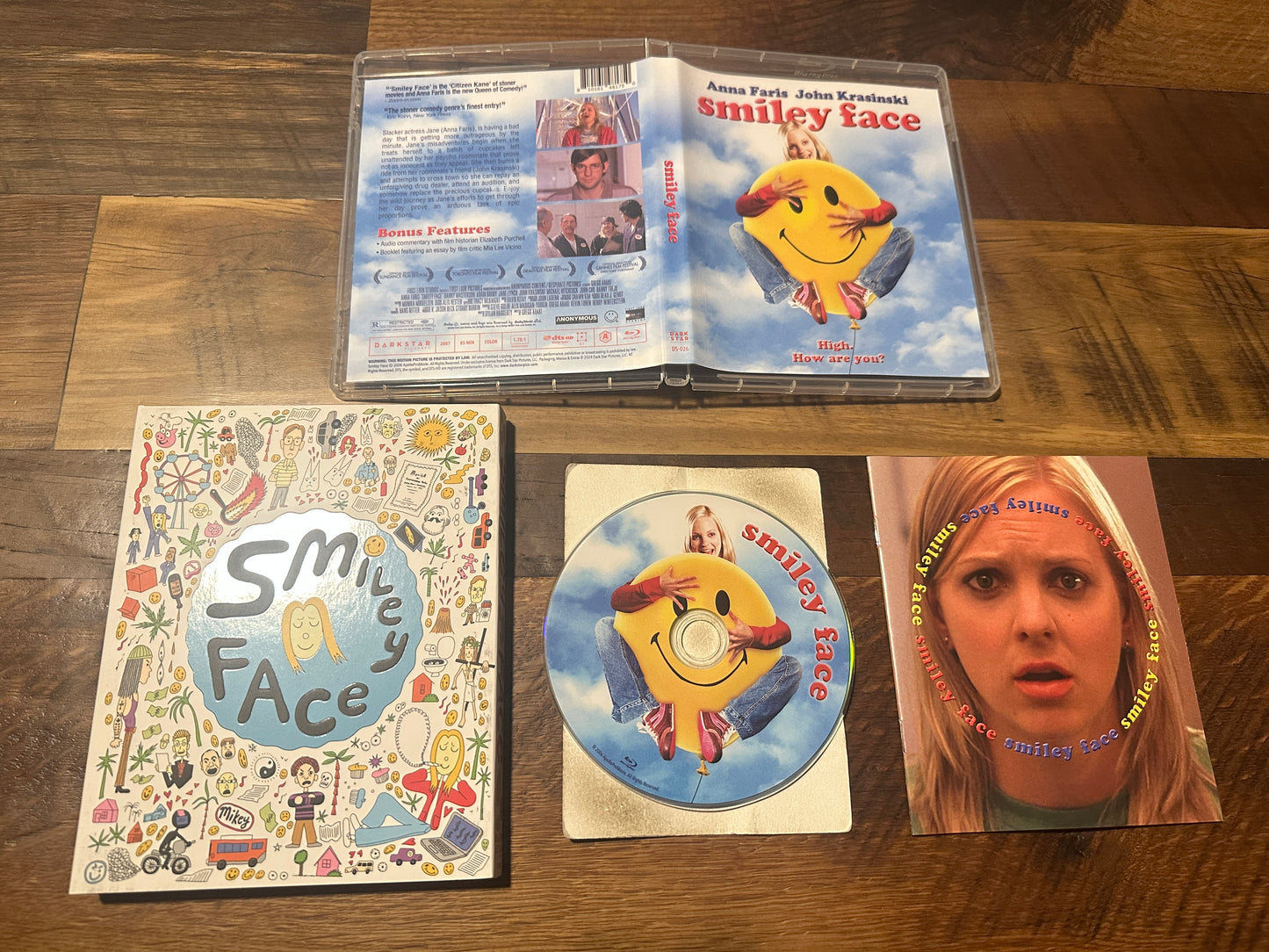 Smiley Face (Blu ray, Vinegar Syndrome Partner Label, Slipcover)