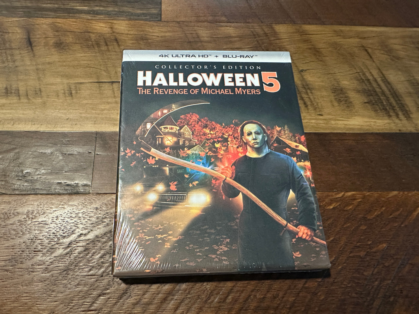 Halloween 5 (4K Ultra HD/Blu ray, Scream Factory, OOP Hard Slipcover, NEW)