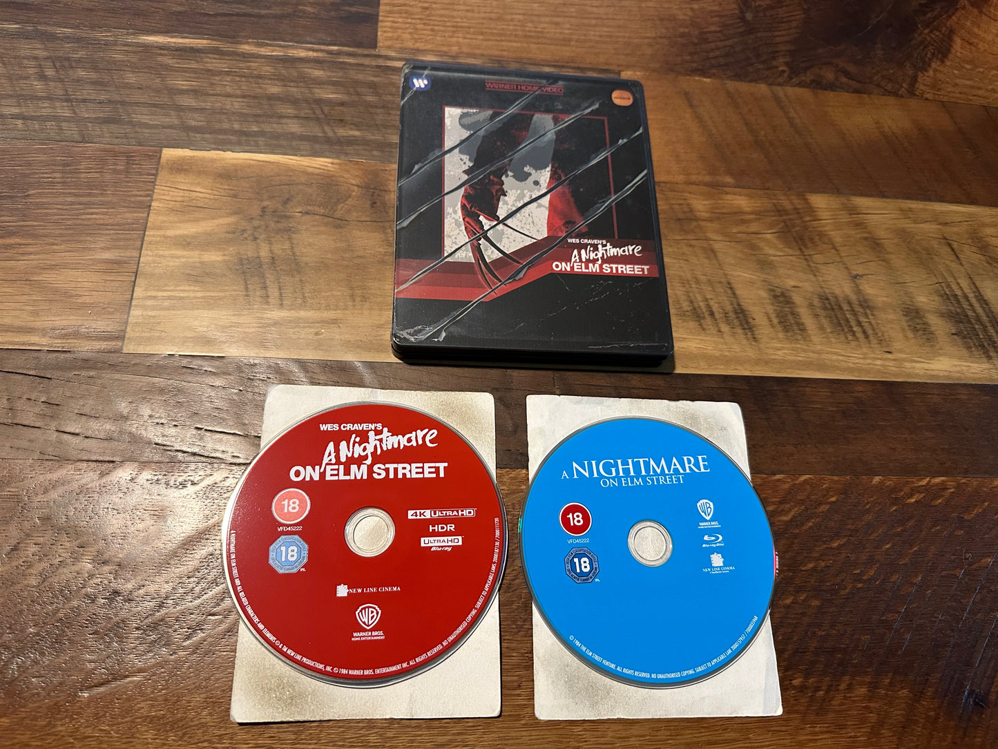 A Nightmare On Elm Street 4K Ultra HD/Blu ray-Steelbook-Warner-Import