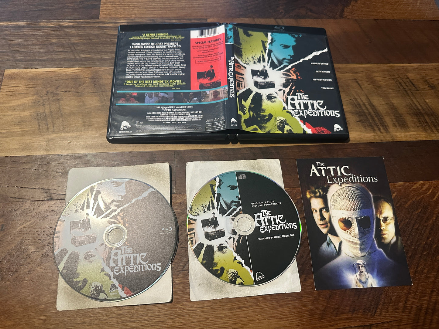 The Attic Expeditions Blu ray-Severin Films-2000 Horror-