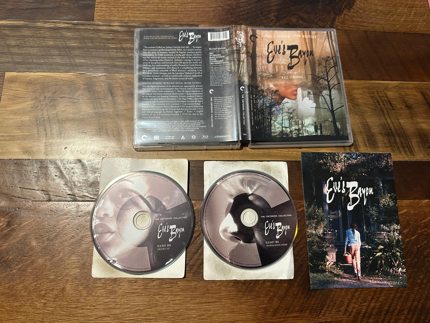 Eve’s Bayou (Blu ray, Criterion Collection, Samuel L Jackson, 90’s Classic)