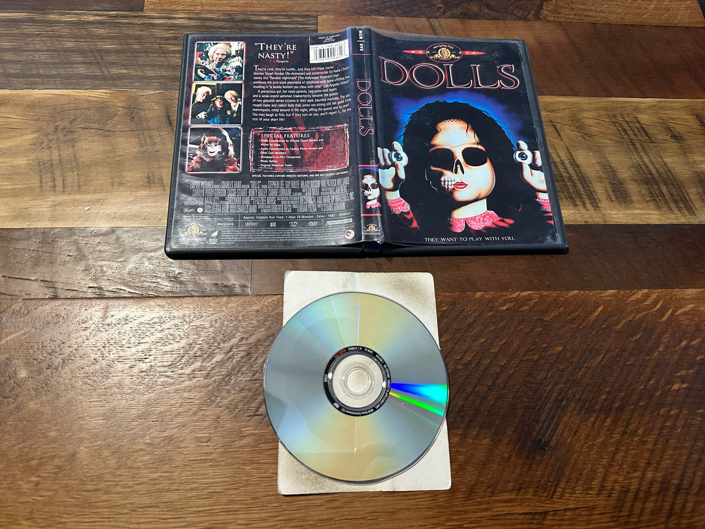 Dolls (DVD, MGM, 80’s Horror Classic, Widescreen, Stuart Gordon)