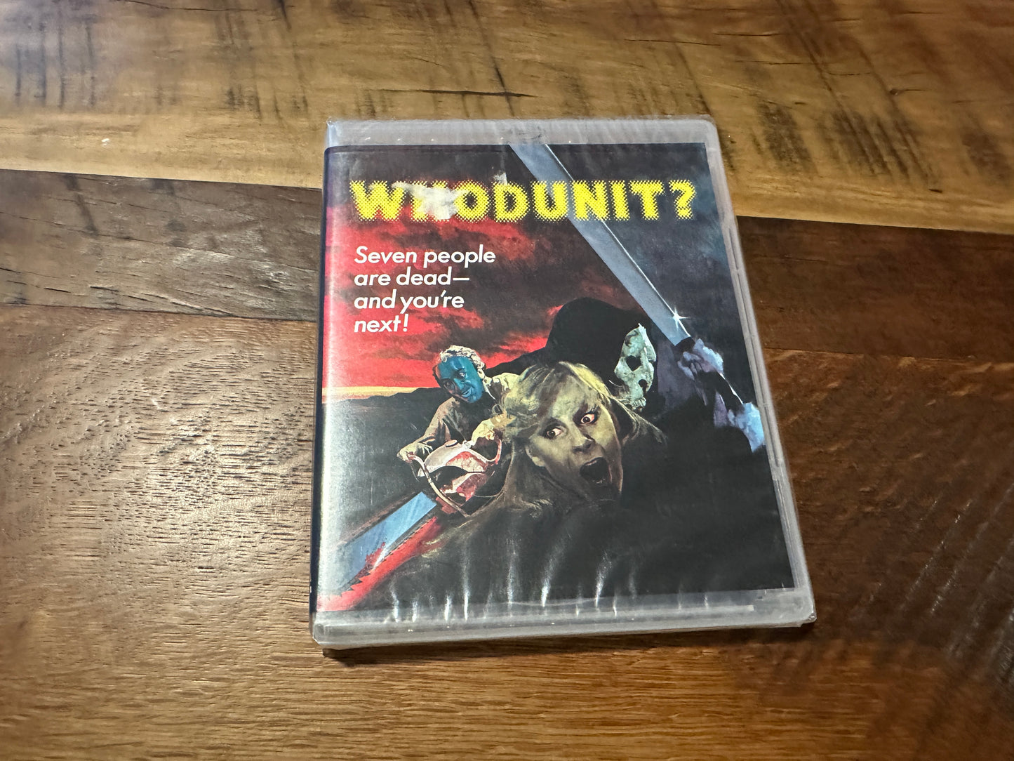 Whodunit? (Blu ray, Vinegar Syndrome, 4K Restored, NEW/Sealed)