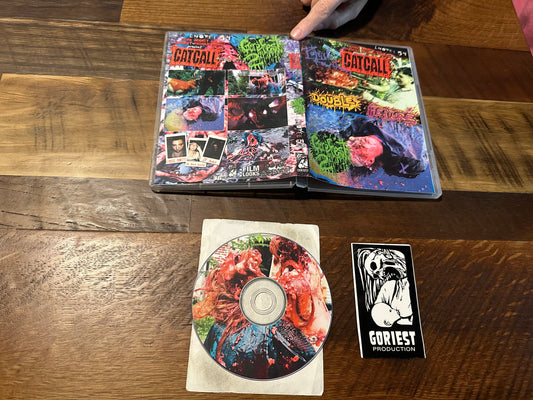 Catcall & Gorefest 2 DVD-Double Feature-Limited 100 Made-Signed X2-