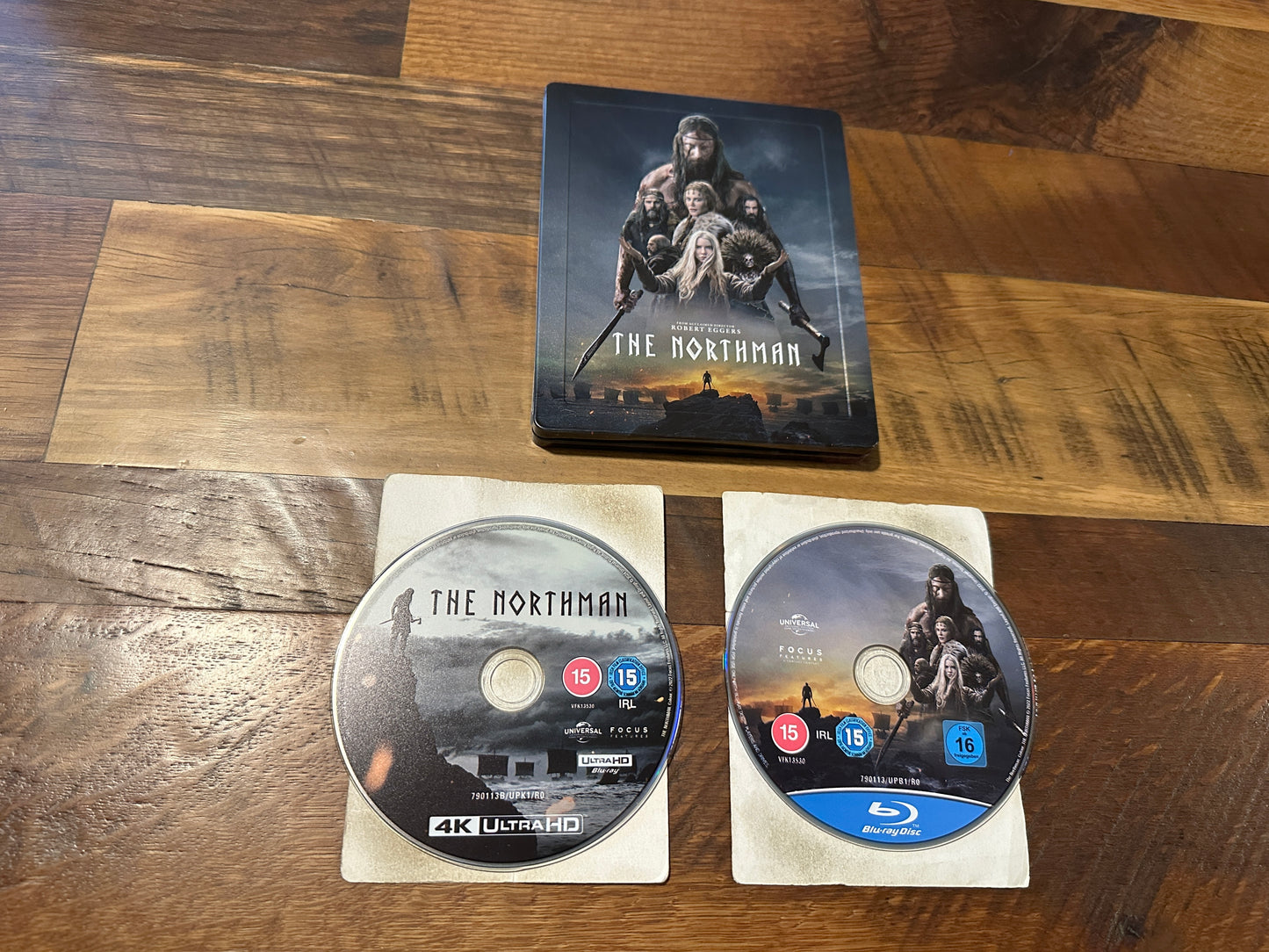 The Northman (4K Ultra HD/Blu ray, Steelbook, Rare Import, 2 Disc)
