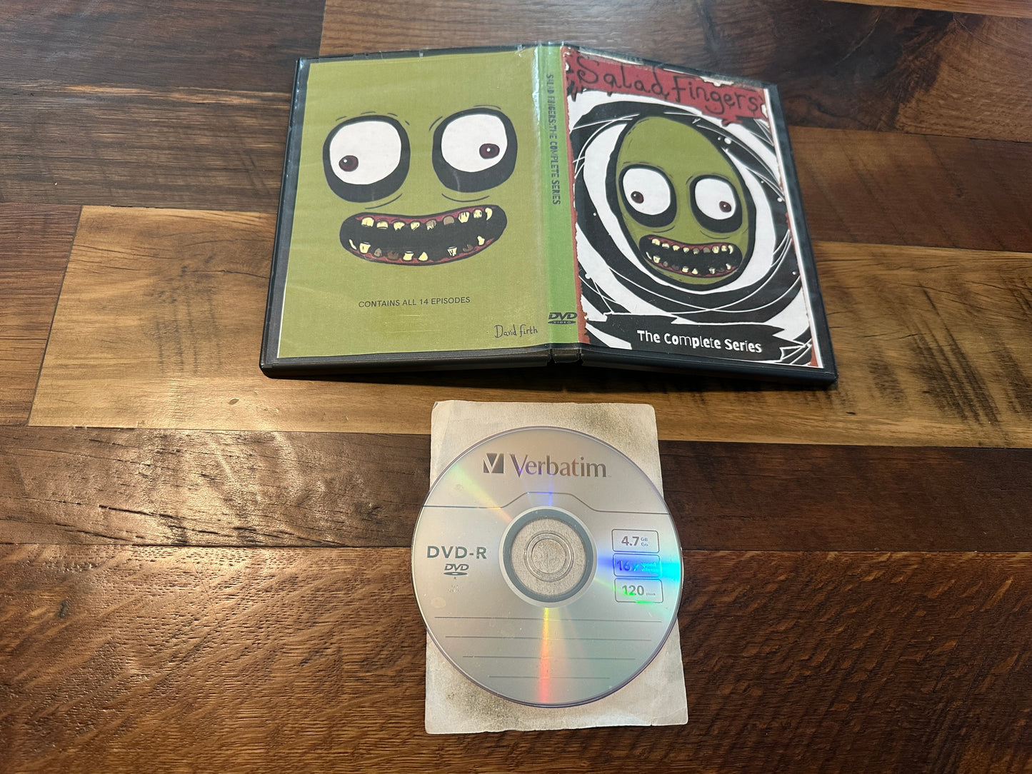 Salad Fingers The Complete Series (DVD-R, 14 Episodes, Obscure)