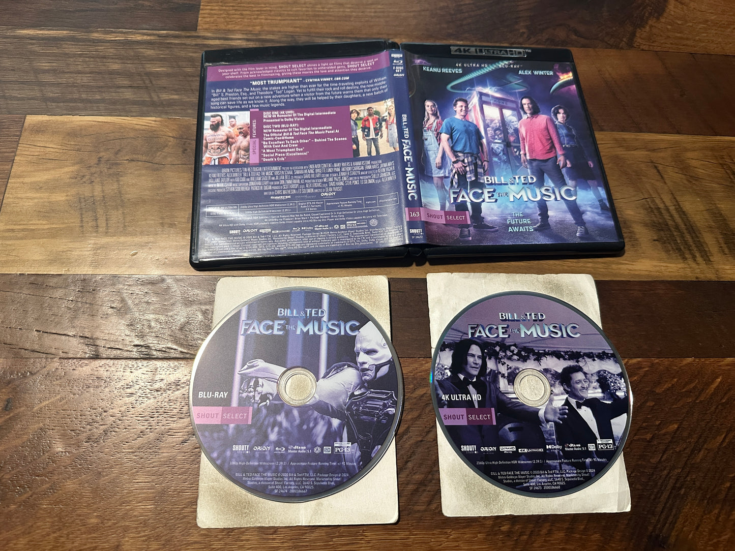 Bill & Ted Face the Music (4K Ultra HD/Blu ray, Shout Select, 2 Disc)