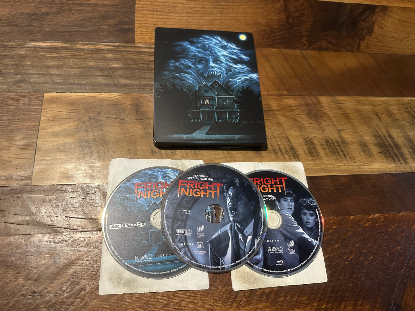 Fright Night (4K Ultra HD/Blu ray, Steelbook, Sony Pictures, US Release, No Dig)