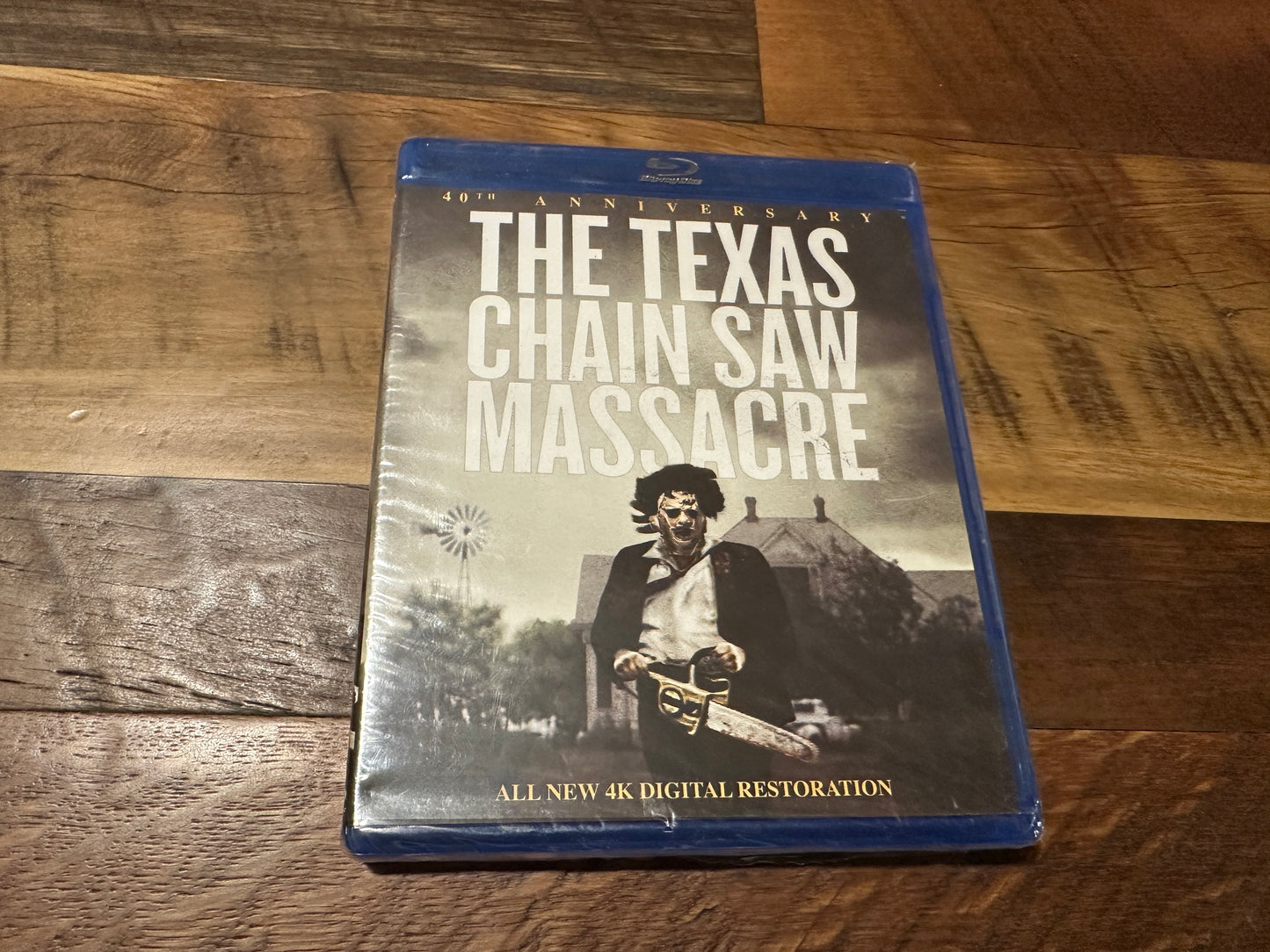 The Texas Chainsaw Massacre (Blu ray, 40th Anniversary Edition, NEW)