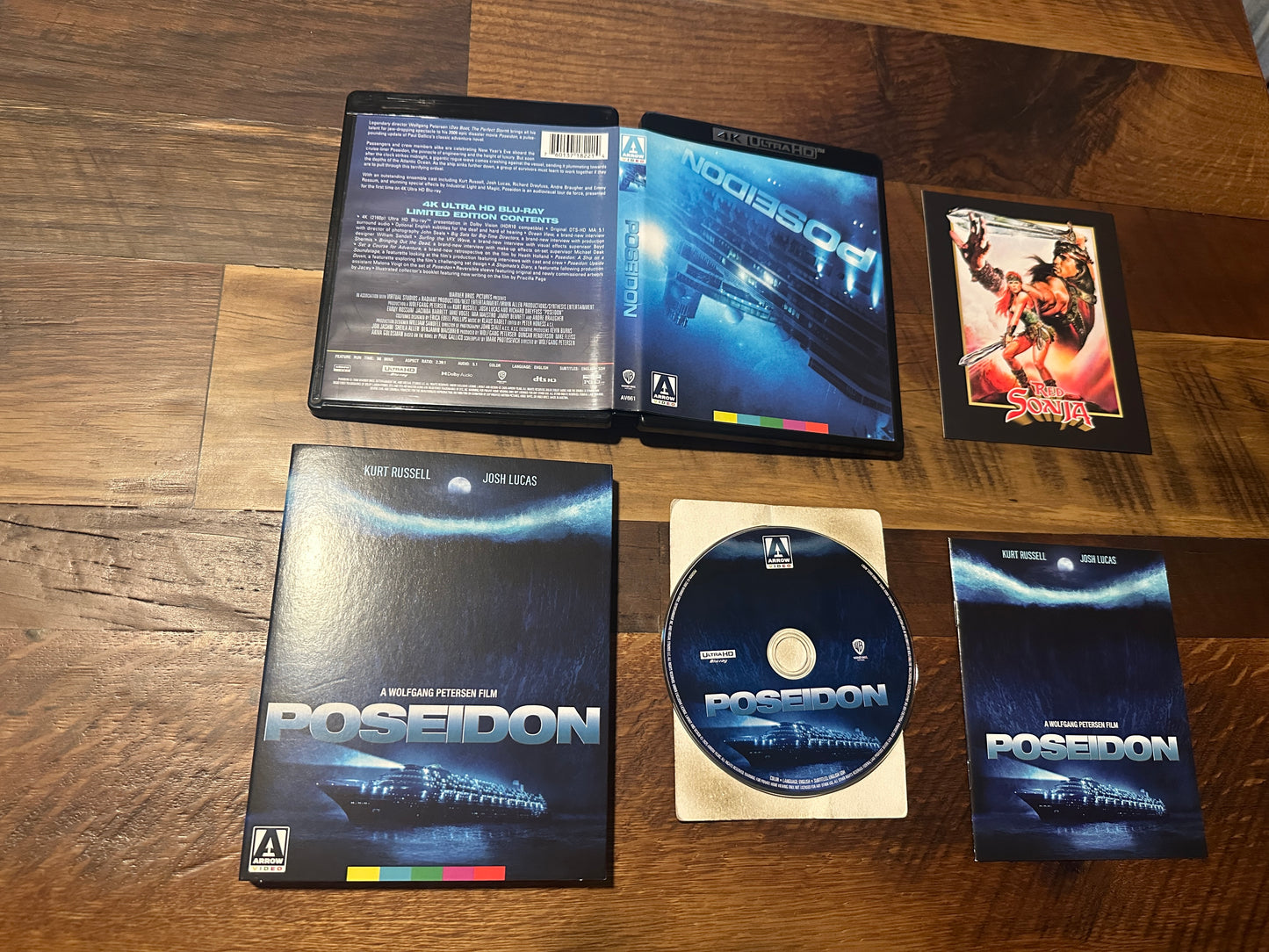 Poseidon 4K Ultra HD-Arrow Video-Slipcover-Limited Edition-Booklet