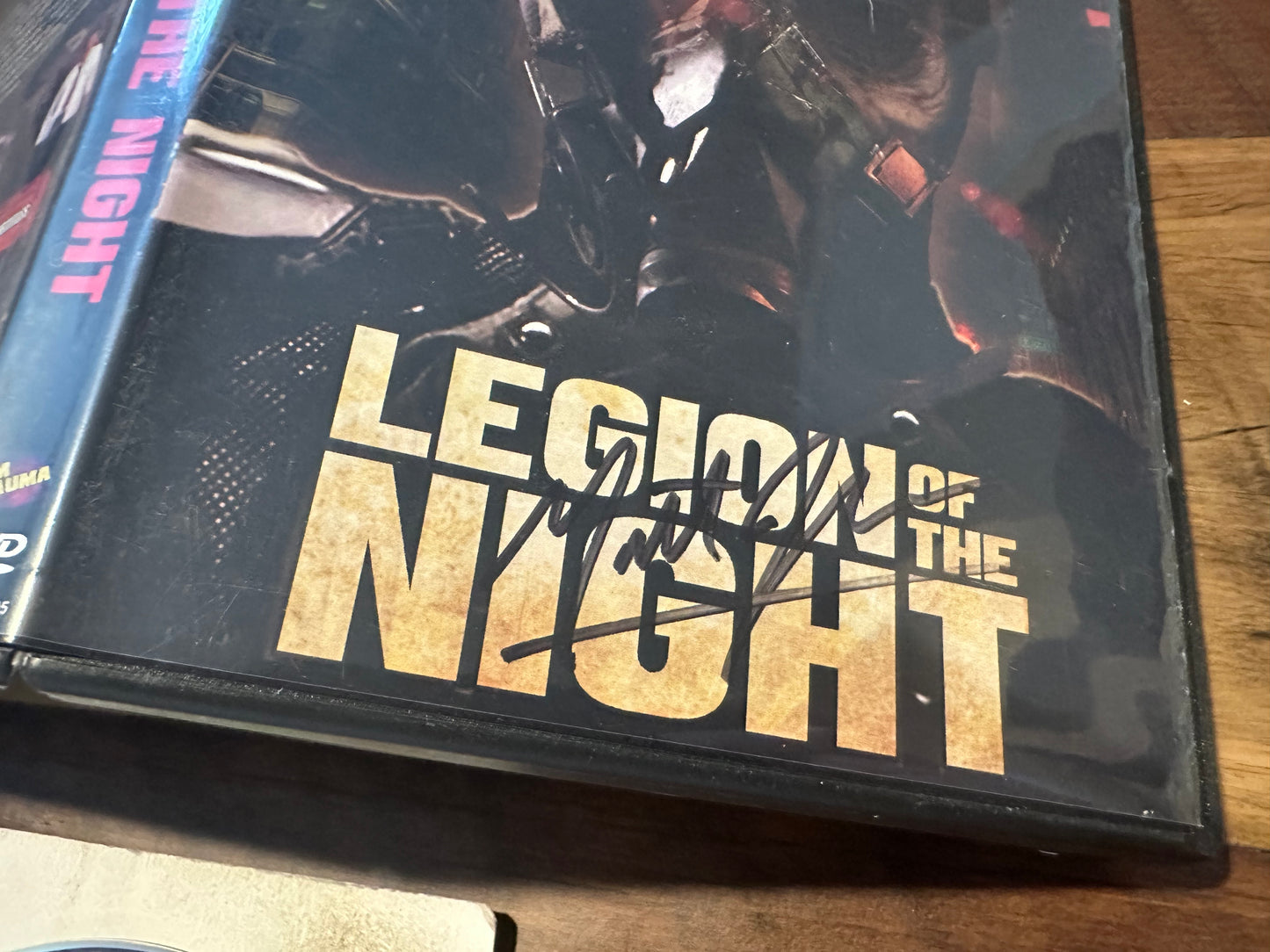 Legion Of The Night DVD-1995 Obscure Horror-Rare Signed-