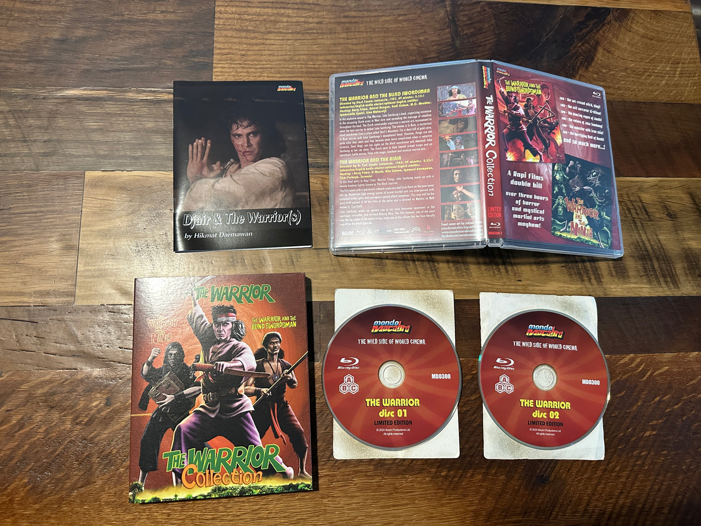 The Warrior Collection (Blu ray, Mondo Macabro, Slipcover, Limited Ed)
