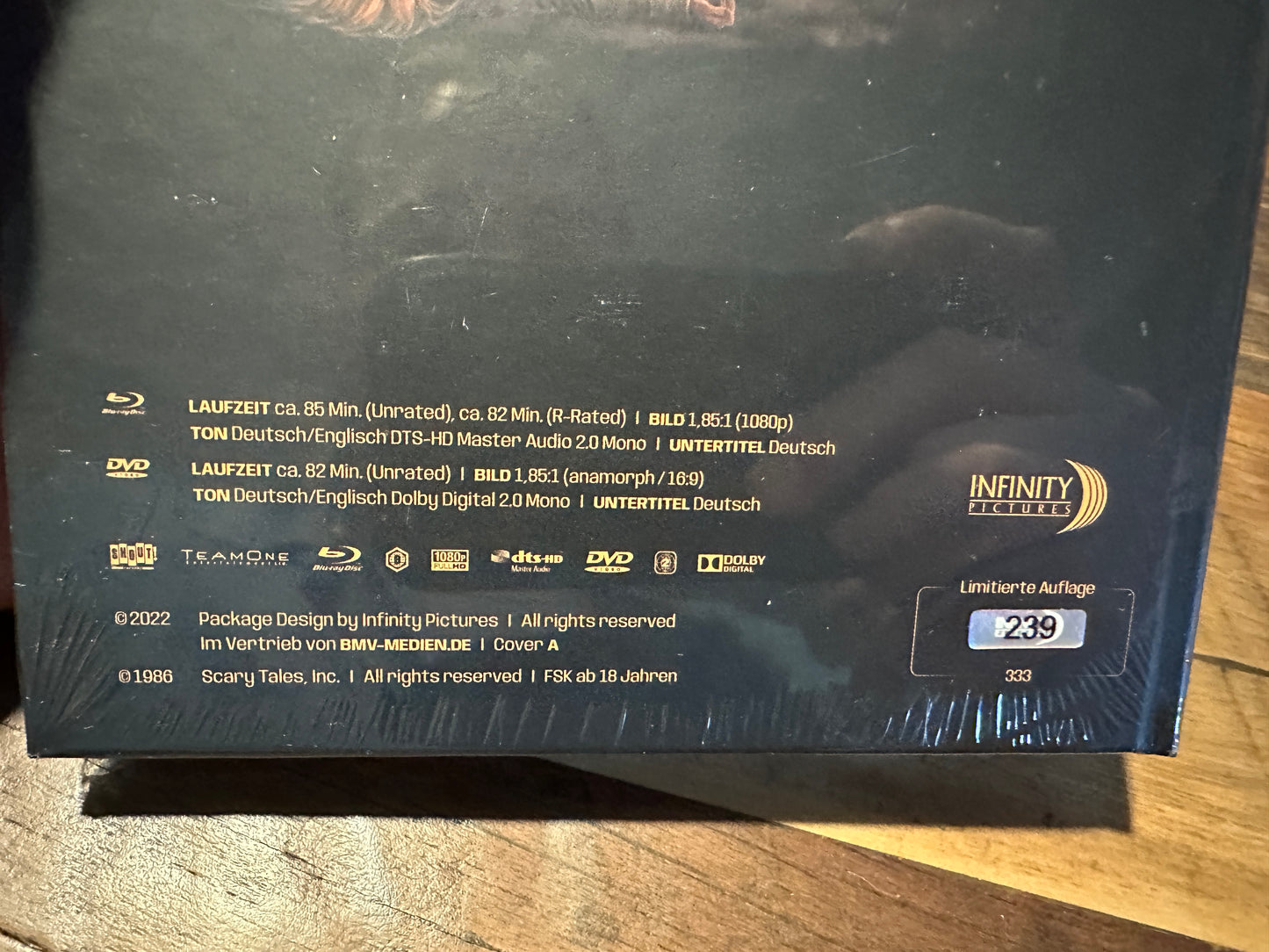 Silent Night Deadly Night (Blu ray, Infinity Pic, Mediabook, Region B, 333 Made, NEW)