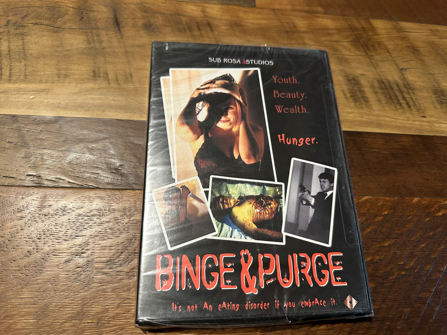 Binge & Purge DVD-Sub Rosa Studios-Obscure Horror-NEW/Sealed