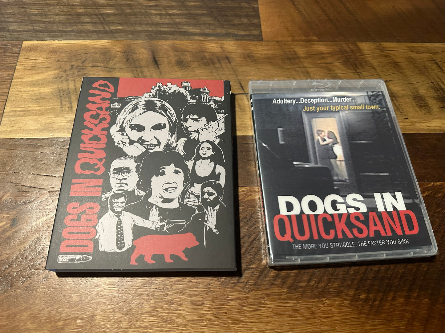 Dogs In Quicksand (Blu ray, Vinegar Syndrome Partner Label, Slip, NEW)