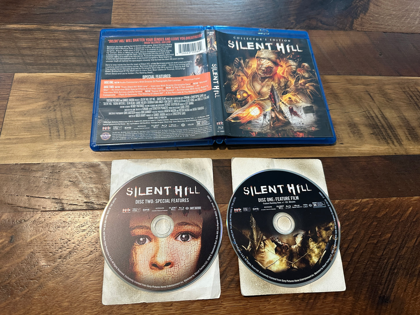 Silent Hill (Blu ray, Scream Factory, Collector’s Edition, 2006 Horror)