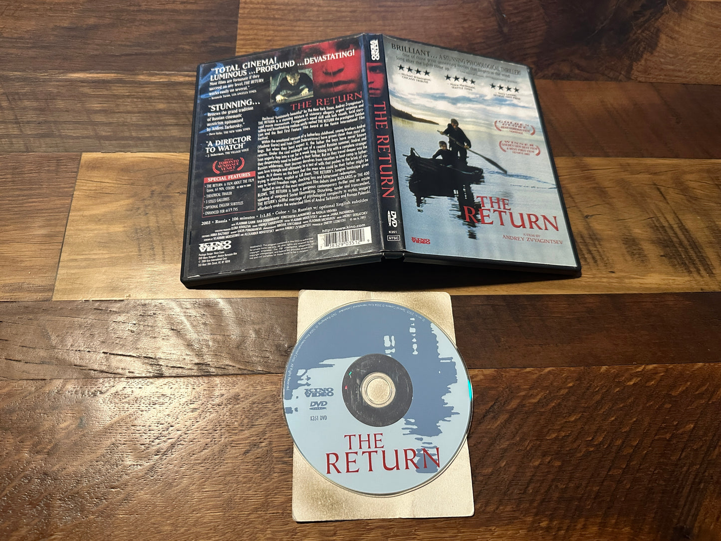 The Return (DVD, Kino Video, 2003 Classic, English Subs)