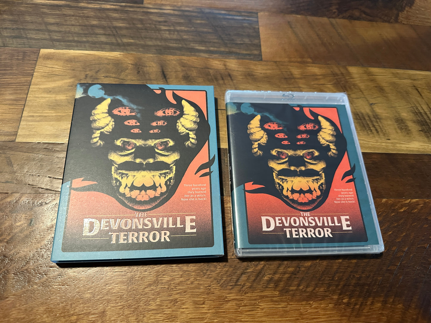The Devonsville Terror (Blu ray, Vinegar Syndrome, 80’s Horror, NEW)