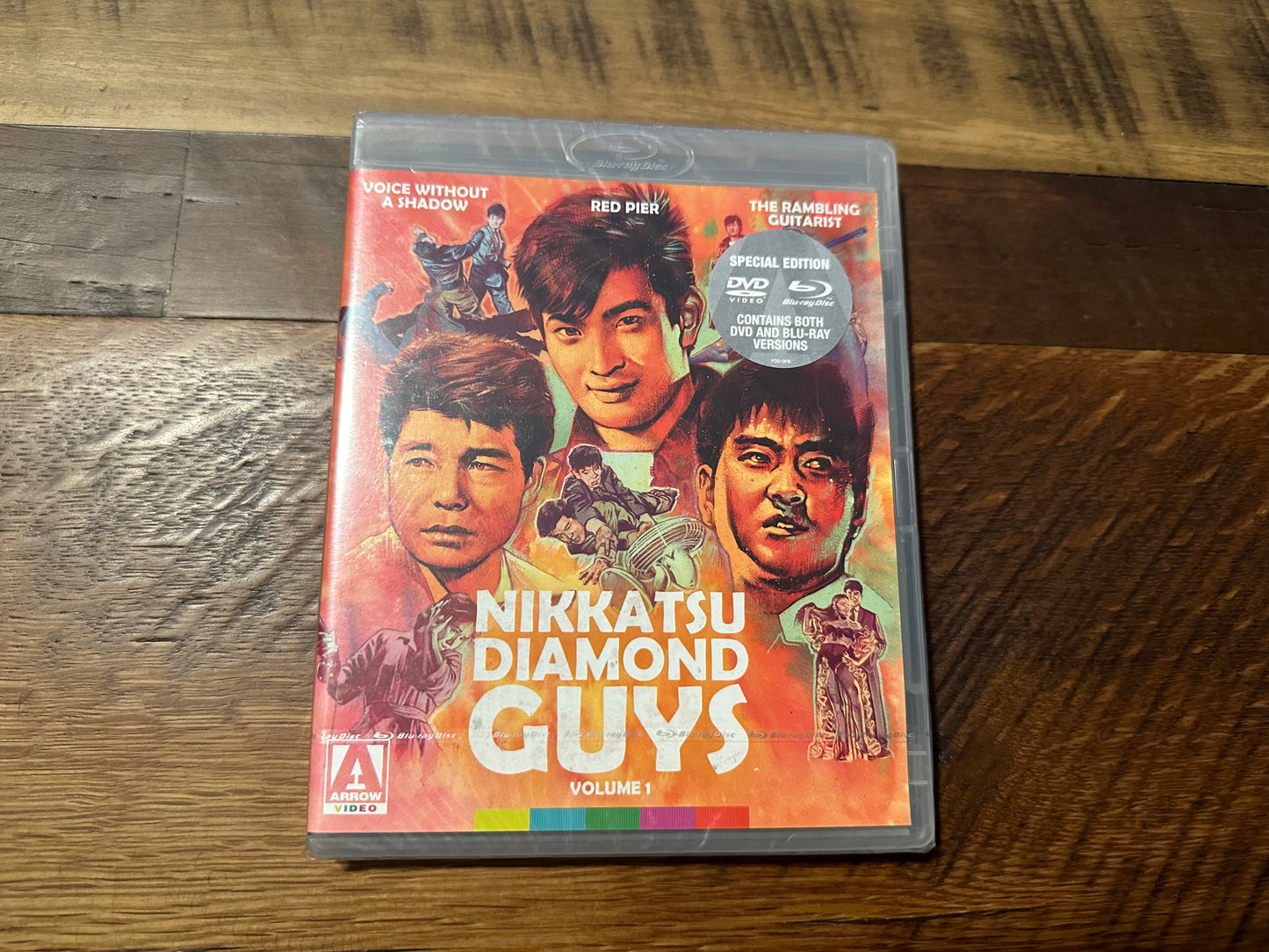 Nikkatsu Diamond Guys Volume 1 Blu ray/DVD-Arrow Video-Sealed/NEW-OOP