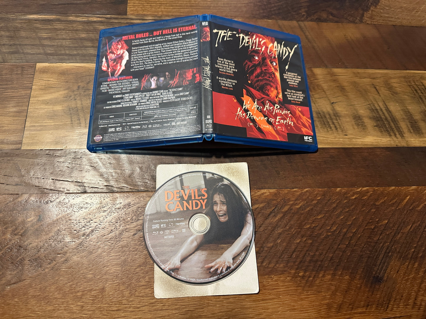 The Devil’s Candy (Blu ray-Scream Factory-2015 Classic Horror-Widescreen)