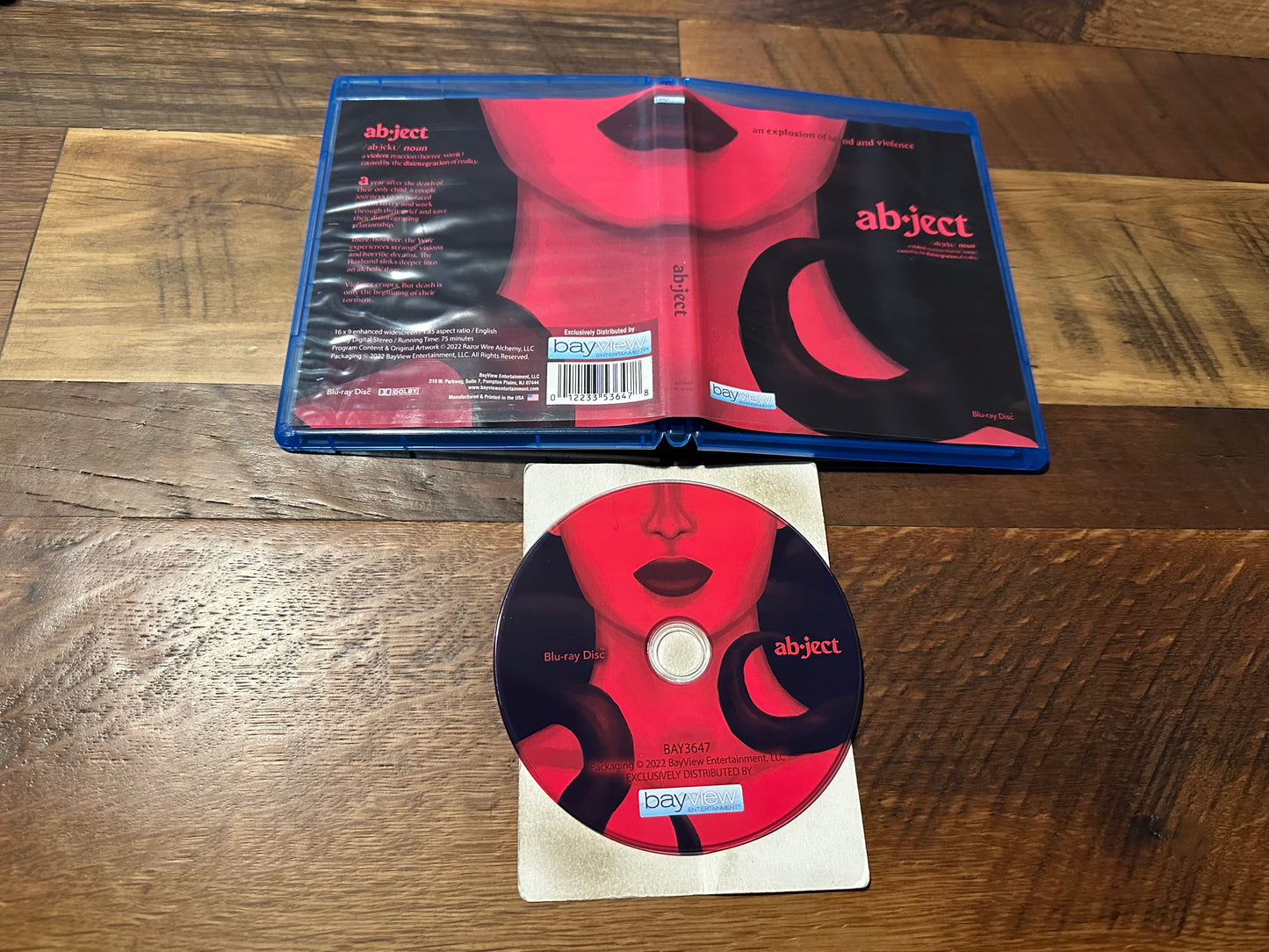 Abject Blu ray-Bayview Entertainment-Widescreen-Obscure