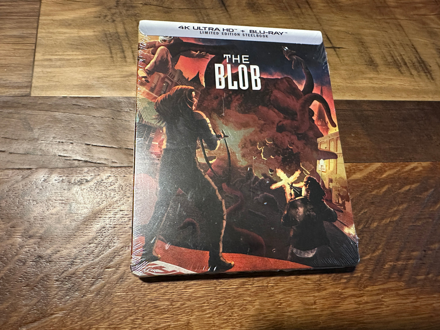 The Blob (4K Ultra HD, Scream Factory, Steelbook, Limited Ed, NEW)