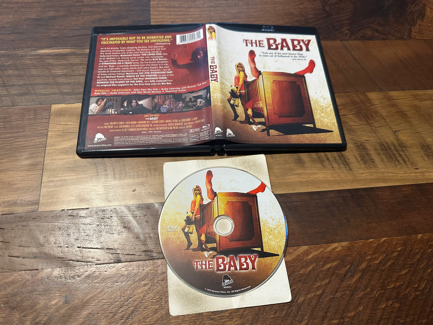 The Baby Blu Ray-Severin Films-70’s Horror Classic-Widescreen