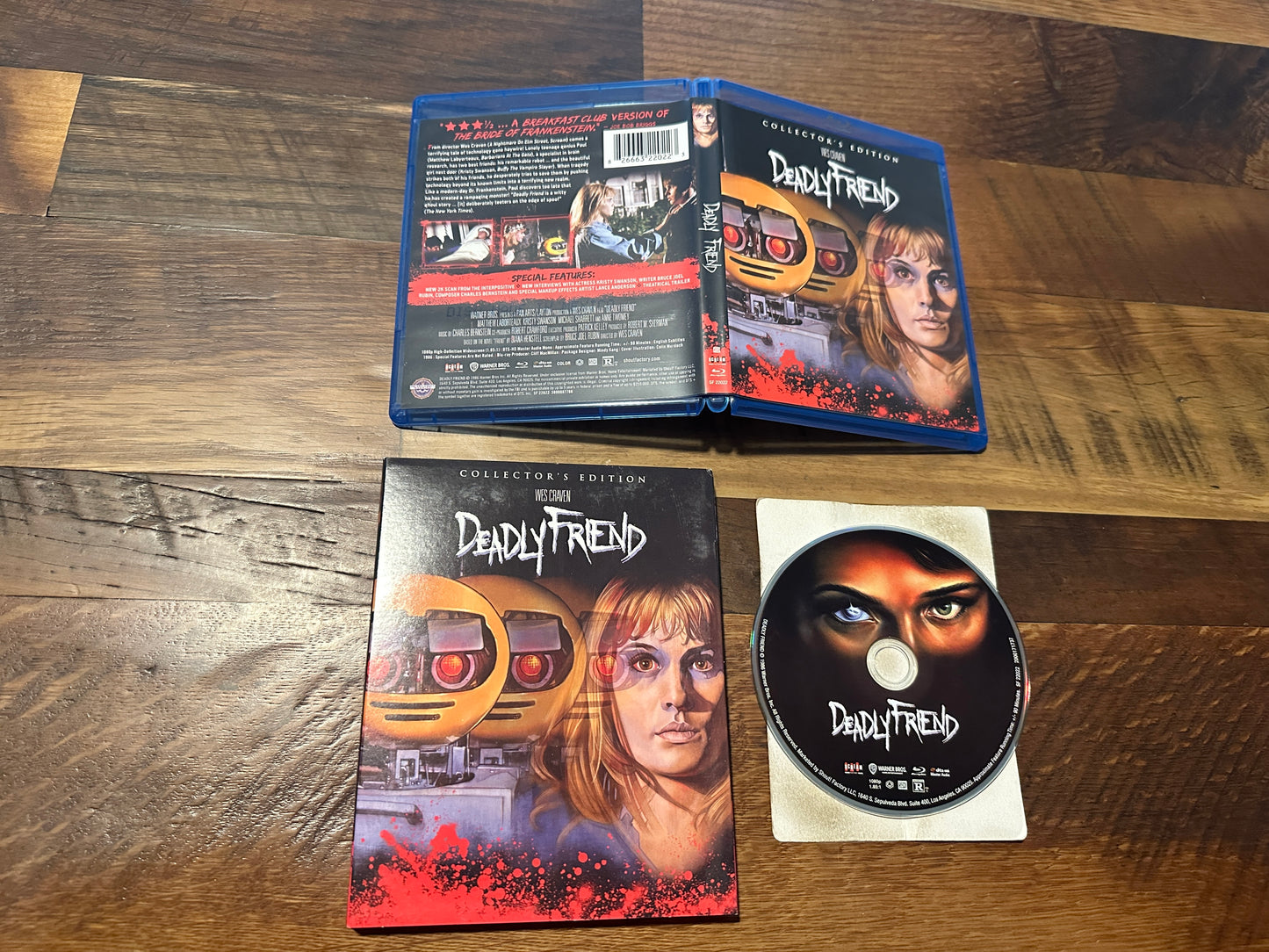 Deadly Friend (Blu ray, Scream Factory, Slipcover, Collector’s Edition)