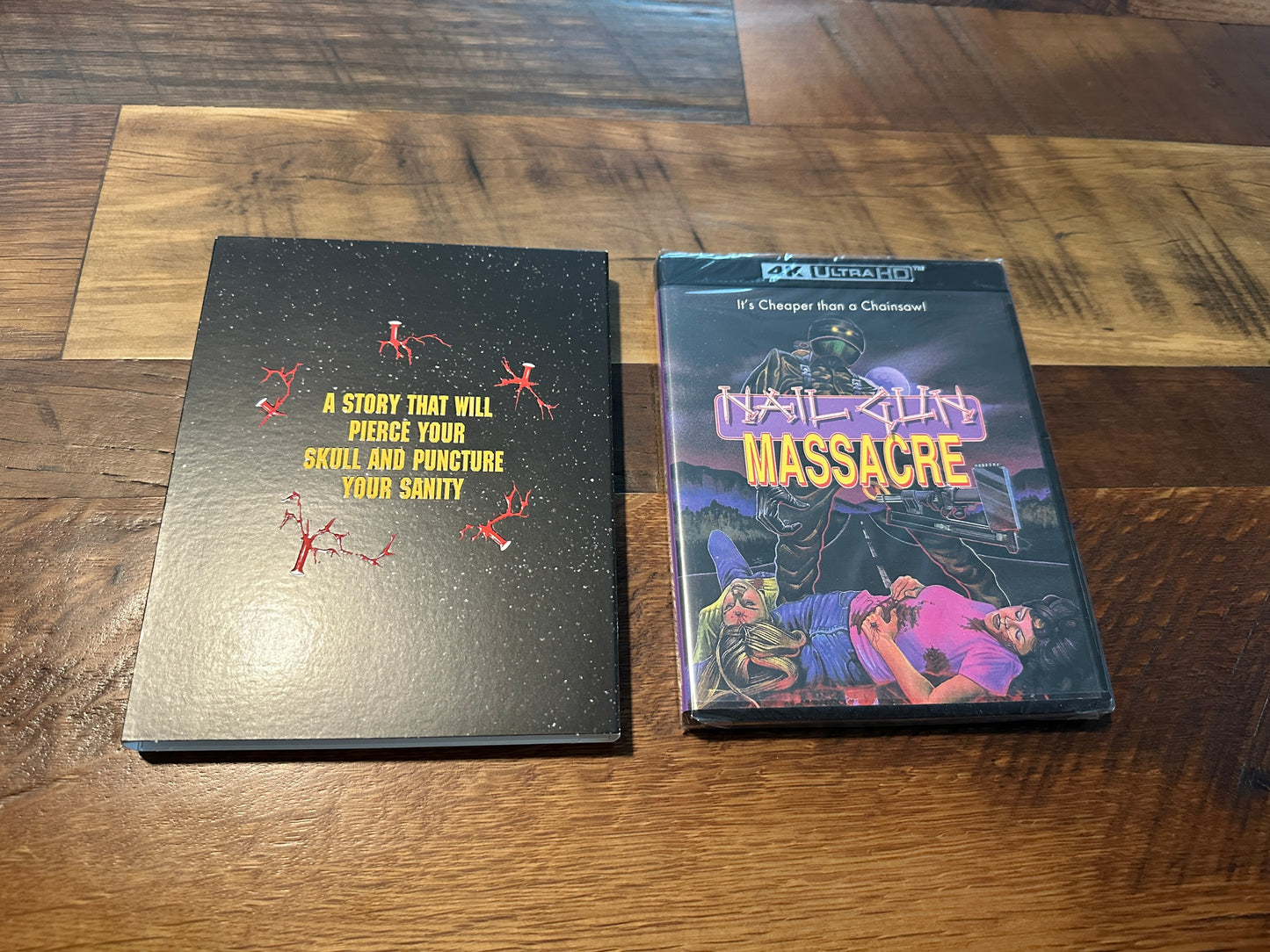 The Nail Gun Massacre 4K Ultra HD/Blu ray-Terror Vision-Slipcover-NEW