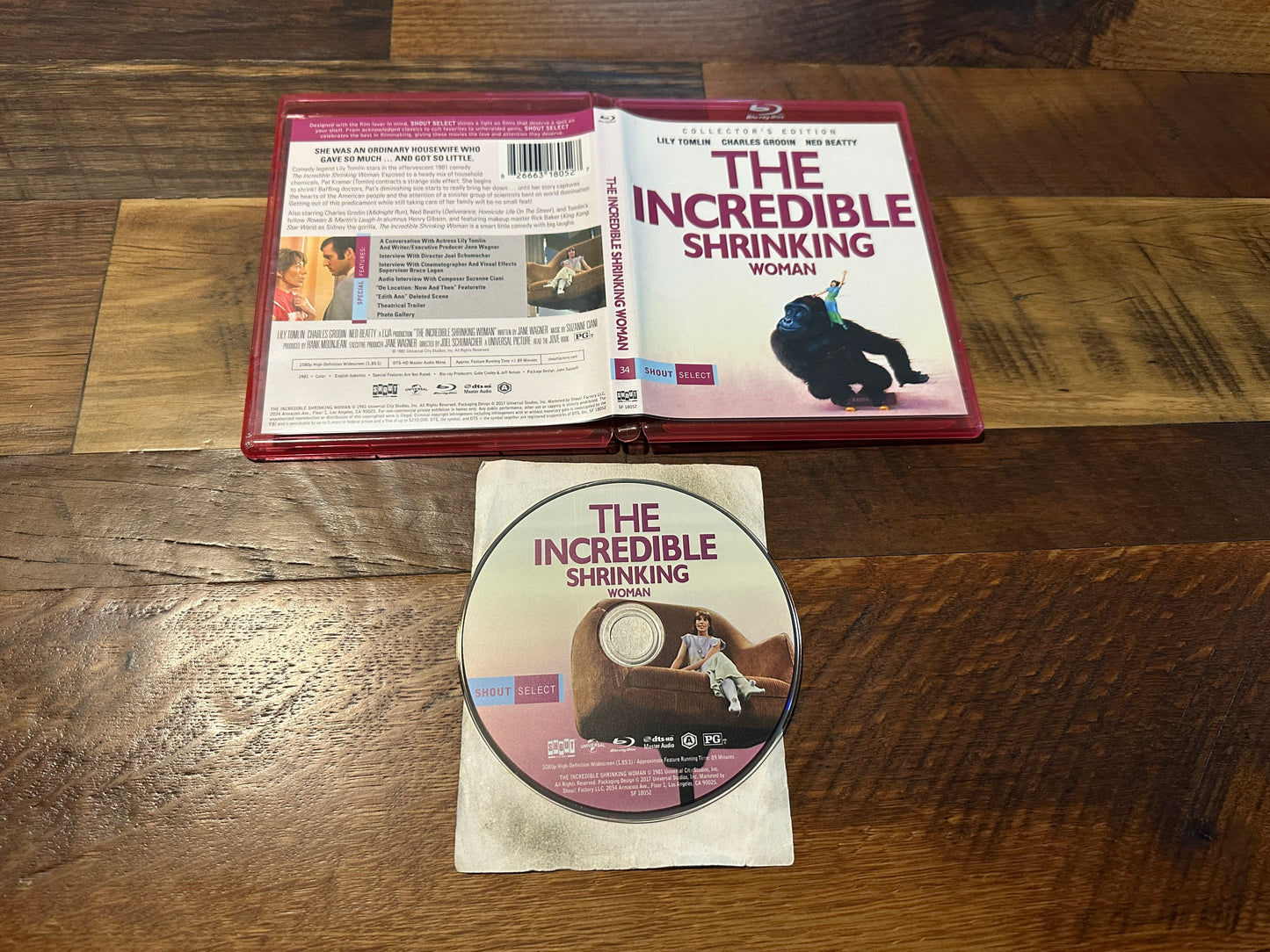 The Incredible Shrinking Woman (Blu ray, Shout Select, Collector’s Ed)