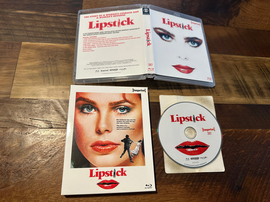 Lipstick Blu ray-Imprint-Slipcase-70’s Classic Revenge Flick-