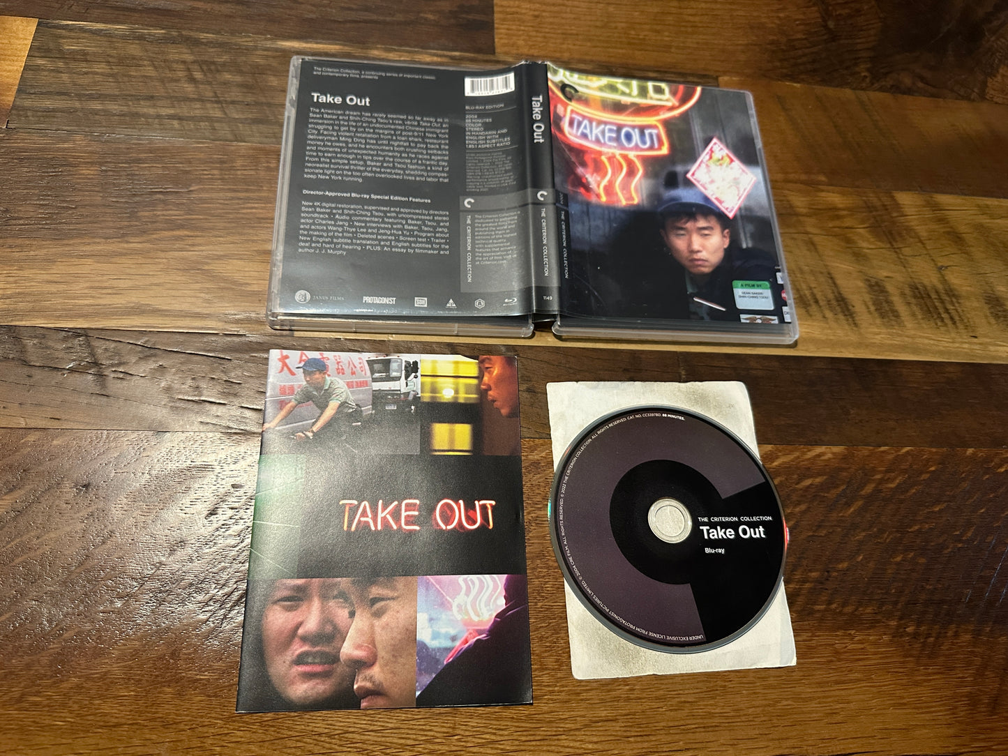 Takeout Blu ray, Criterion Collection, Special Edition, 2004 Classic)