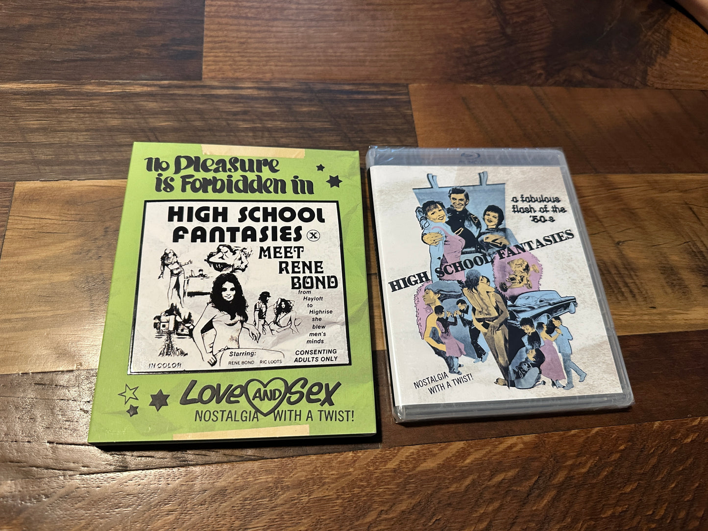 High School Fantasies (Blu ray, Vinegar Syndrome, Slipcover, NEW)