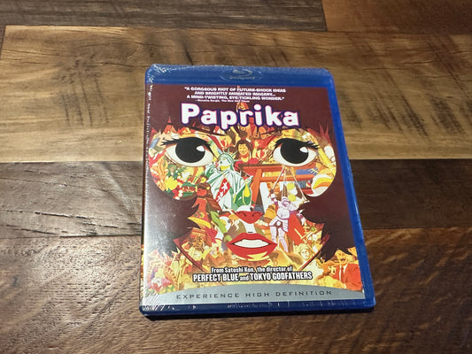 Paprika (Blu ray, Sony Pictures, Anime Classic, Widescreen, NEW/Sealed)
