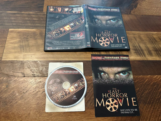 The Last Horror Movie DVD-Fangoria-2004 Horror-Gorezone Video