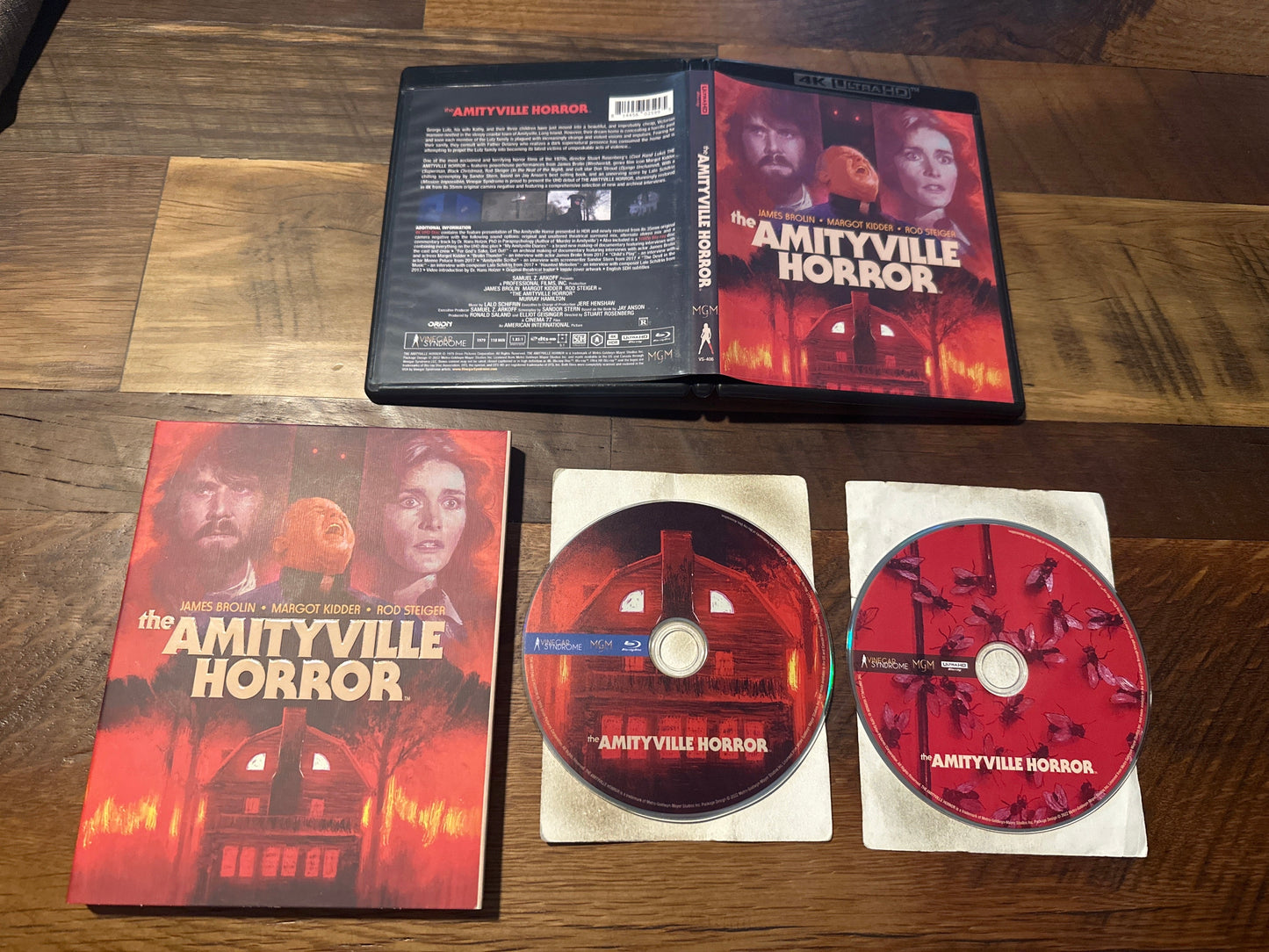 The Amityville Horror 4K Ultra HD-Vinegar Syndrome-Slipcover-70’s Horror