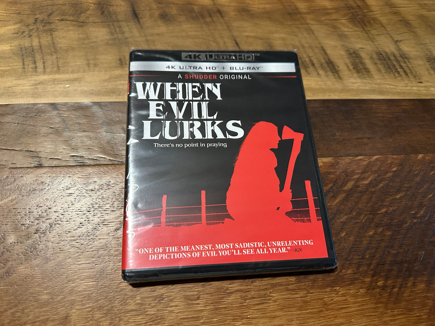 When Evil Lurks (4K Ultra HD/Blu ray, Shutter Original, 2023 Horror, NEW)