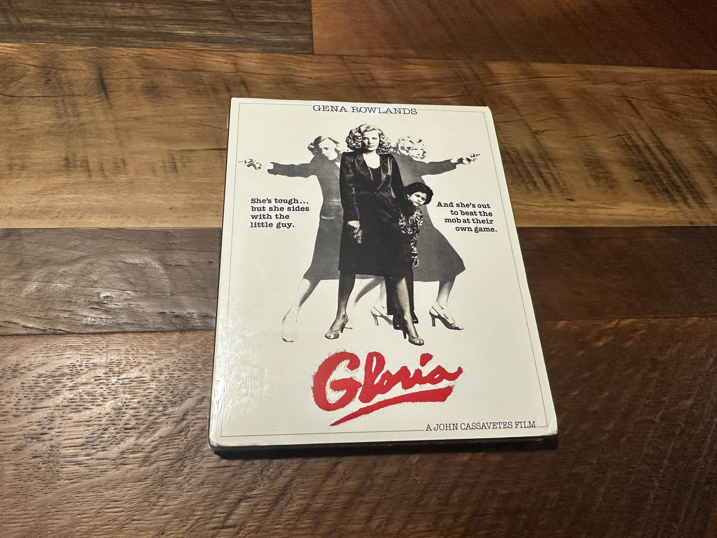 Gloria (Blu ray, Kino Lorber, 80’s Gena Rowlands, Slipcover, NEW)