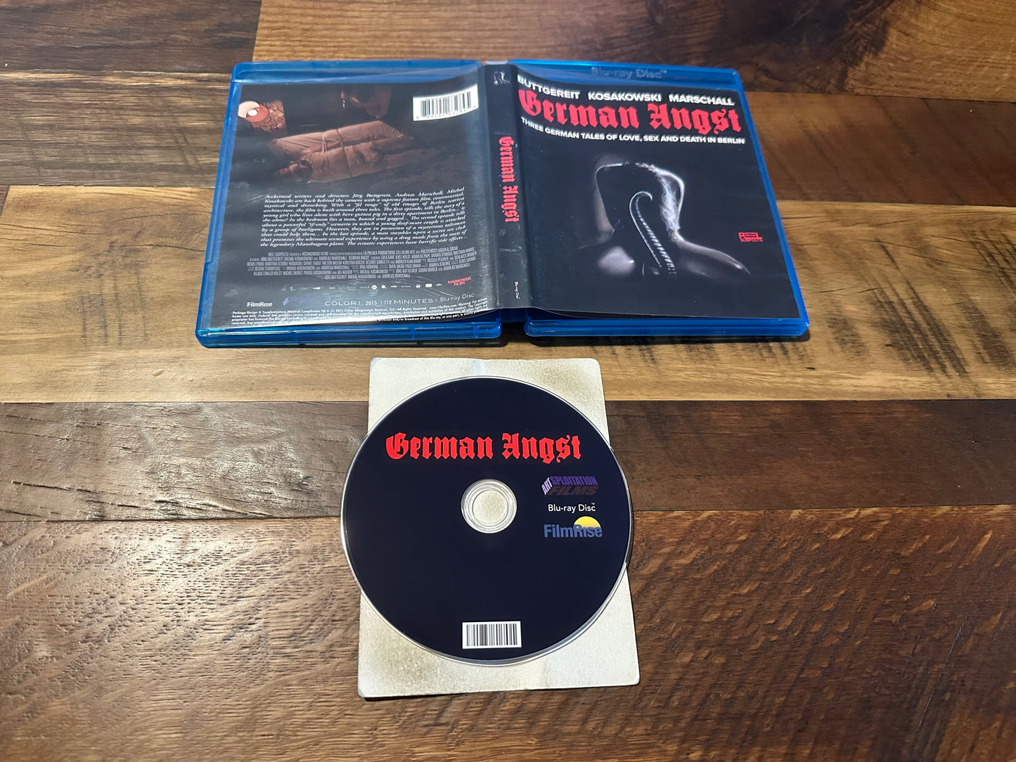 German Angst Official BD-R Release-Artploitation-Disturbing Horror-2015 Classic