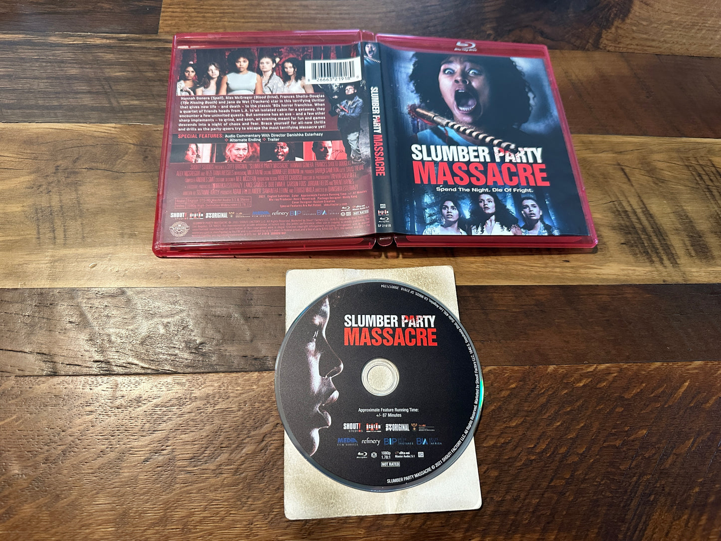 Slumber Party Massacre 2021 (Blu ray, Scream Factory, Modern Horror)