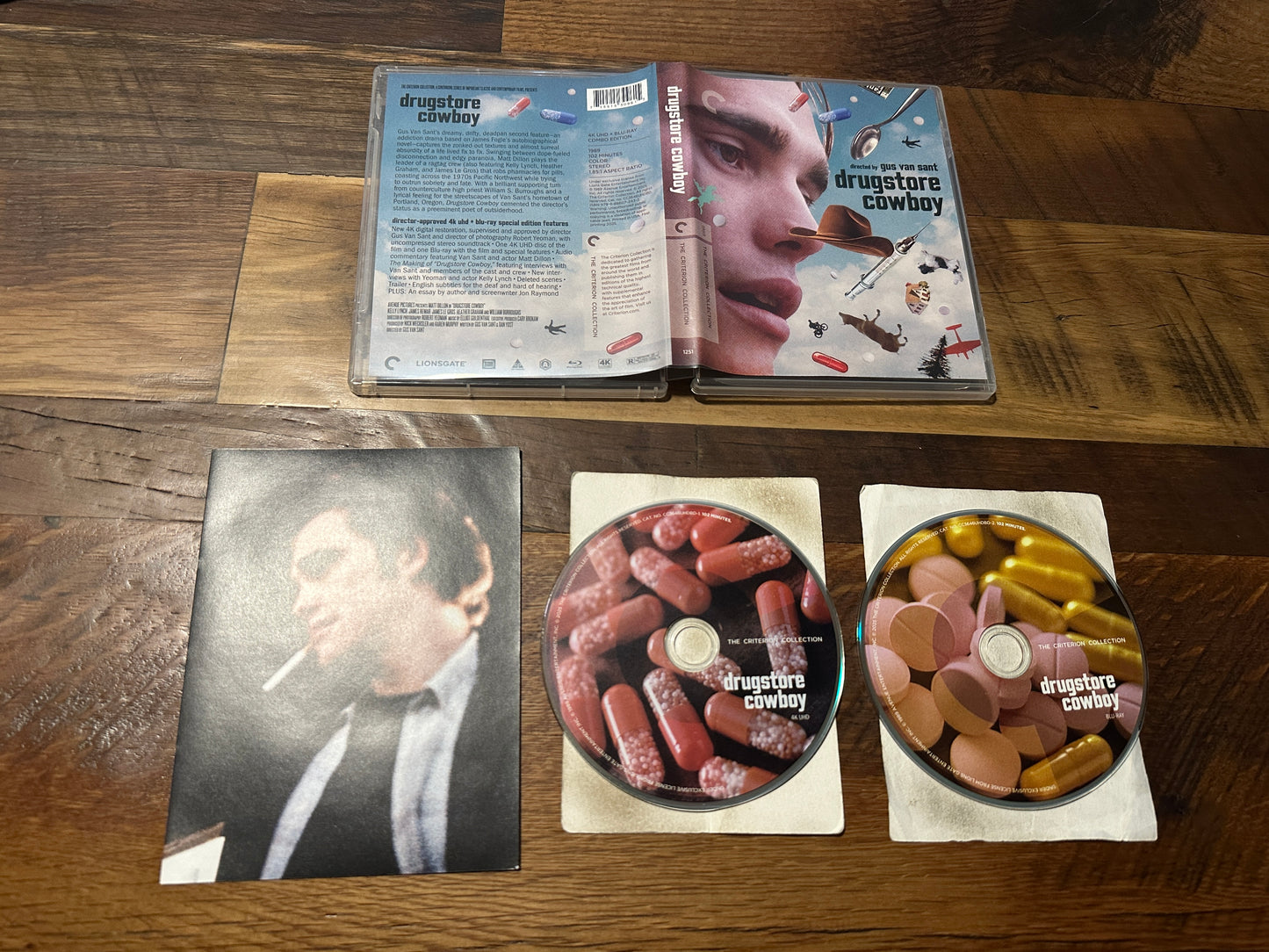 Drugstore Cowboy (4K Ultra HD/Blu ray, Criterion Collection, 2 Disc)