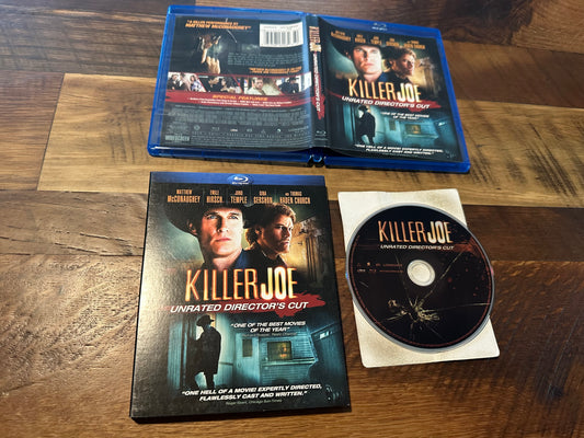 Killer Joe Blu ray-Lionsgate-Slipcover-Directors’s Cut-Widescreen