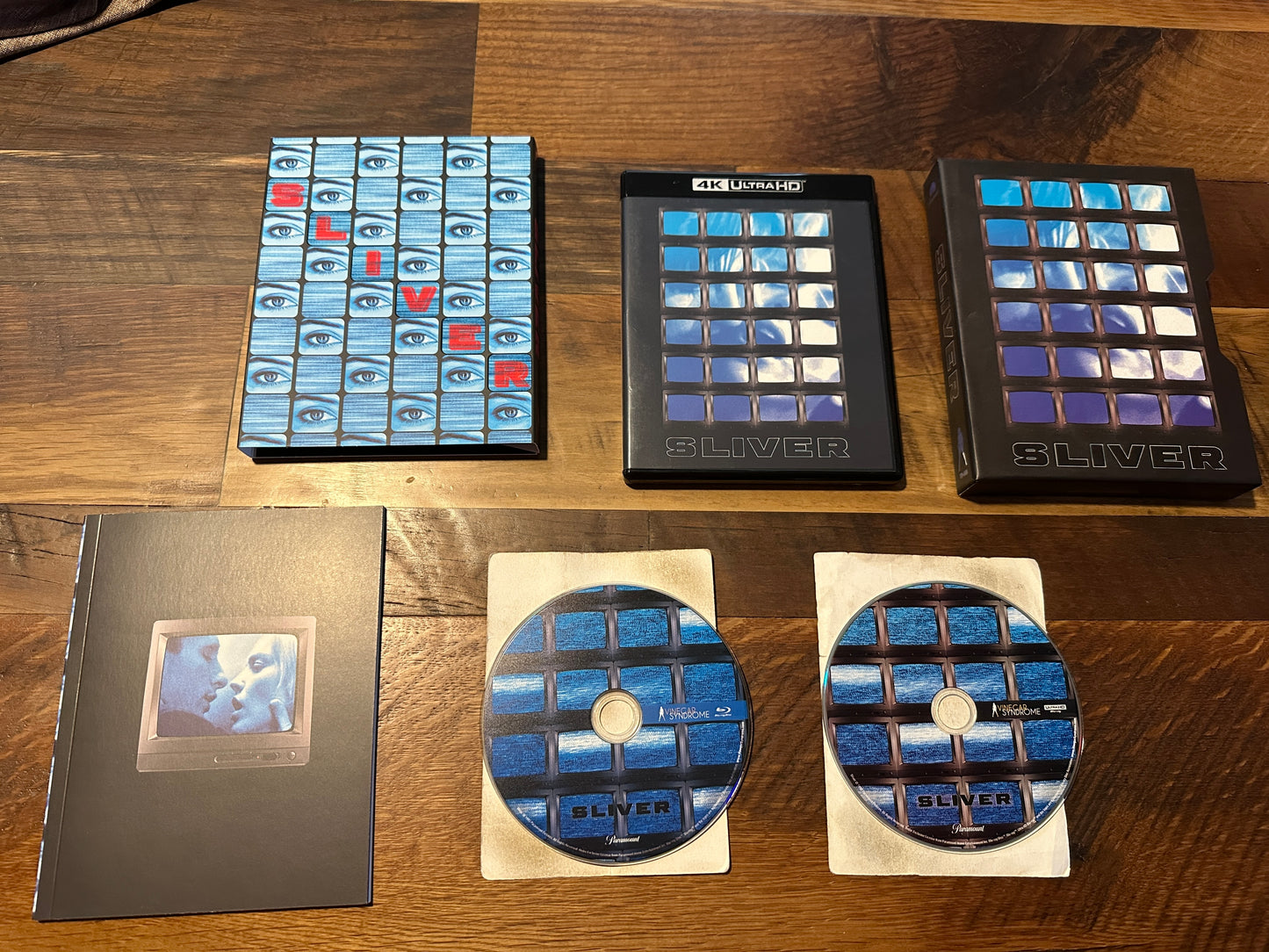 Sliver (4K Ultra HD/Blu ray-Vinegar Syndrome-90’s Classic-Hard Slipcover)