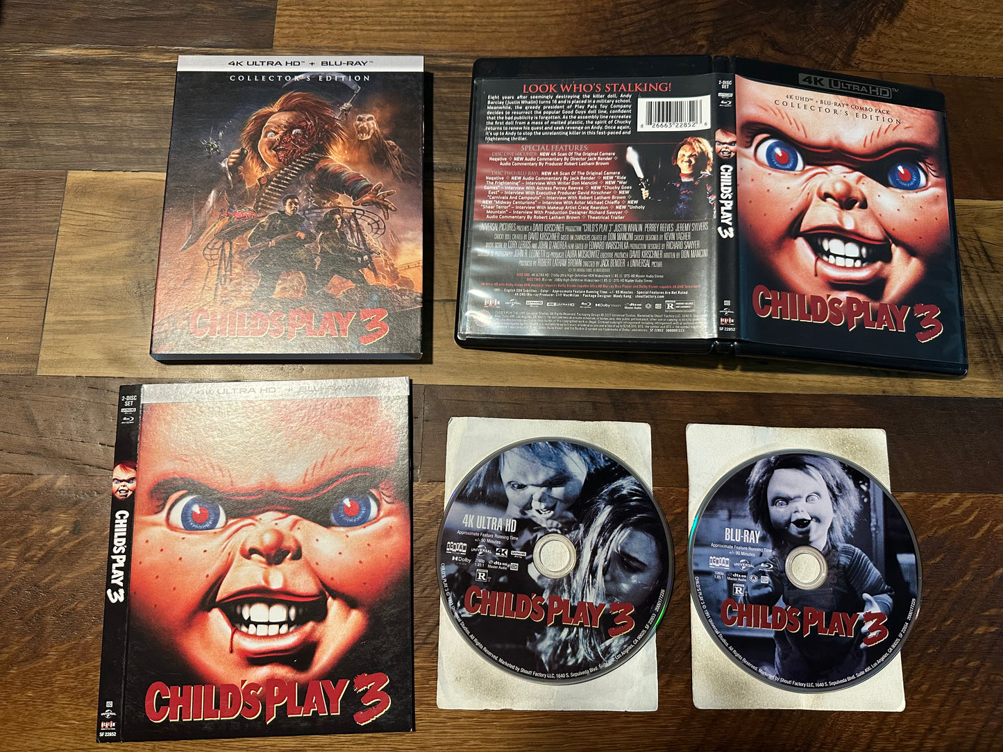Child’s Play 3 4K Ultra HD/Blu ray-X2 Slipcover-Scream Factory-Collector Ed