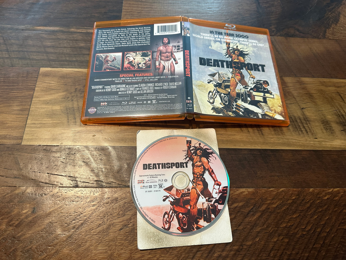 Deathsport (Blu ray, Scream Factory, Collector's Edition, 70's Classic)