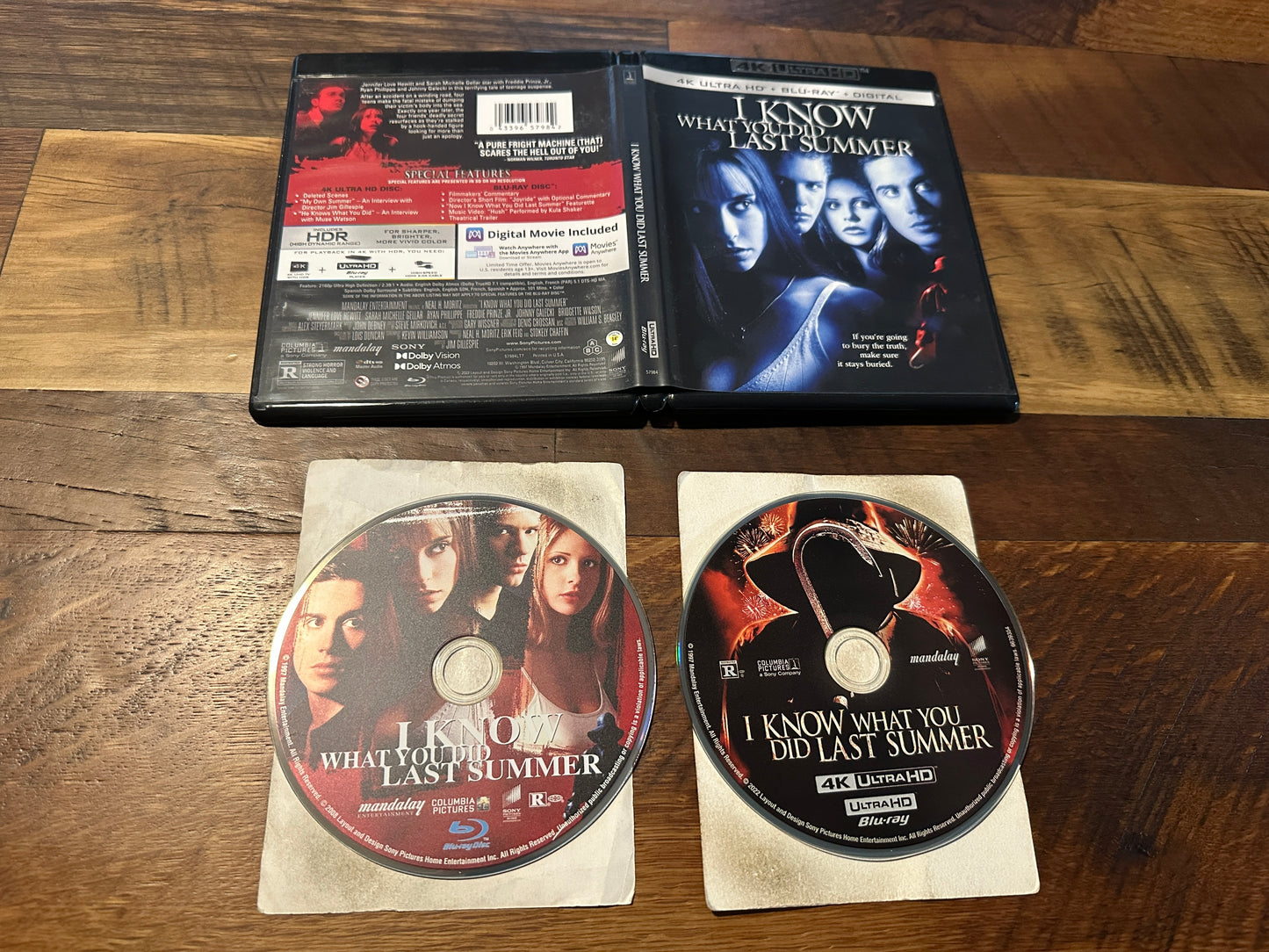 I Know What You Did Last Summer 4K Ultra HD/Blu ray-2 Disc-No Digital